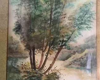 Ticknor watercolor