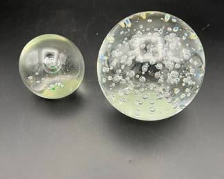 bubble paperweights