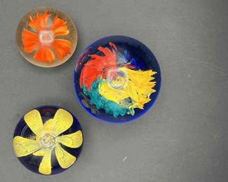 flower paperweights
