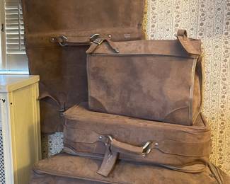 Vintage Halston luggage