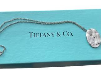 Tiffany Elsa Peretti Gemini necklace 