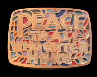 Midcentury wall hanging 