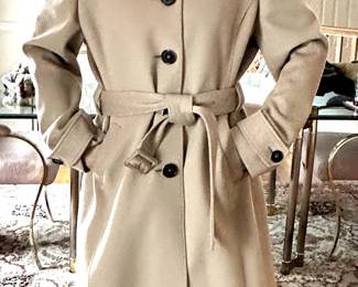 Vintage Burberry Wool Coat
