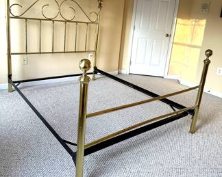 Full Size Brass Bed