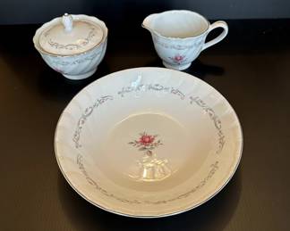 Royal Swirl serving pieces