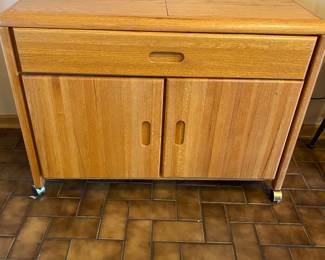 Wambold Fine Furniture, Serve Portable Cart