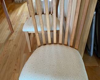 Candel Furniture, Made in Canada, Cherry Wood, Side Chairs (4)