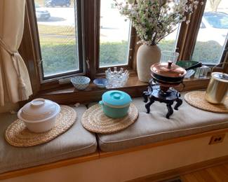 Mid Century Thermo Ware Sunfrost Ice Bucket, Mid Century Thermo Ware Bolio Ice Bucket