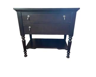 $400 USD     Pair of Hickory White Nightstands w Lower Shelf MD219-30     Description:  Expertly crafted with hickory wood, these white nightstands come in a convenient pair with a lower shelf for extra storage. Made with high-quality materials and attention to detail, these nightstands are both functional and stylish. Perfect for adding a touch of elegance to any bedroom.
Dimensions: 32 x 19 x 30"H
Condition: Fair condition.  Missing one pull on each nightstand.
Local pick up Bethesda, MD.  Contact us for shipper suggestions.