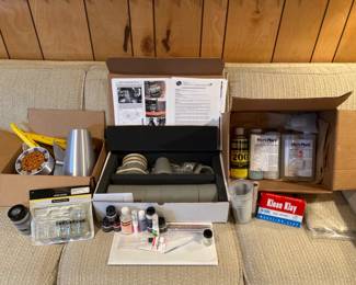 	Mercury Atlas D Rocket Kit + NIB Micro-Mark Casting Material Kit
