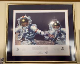 SIGNED LE Right Stuff Field Geologists - Bean, Cernan & Schmitt