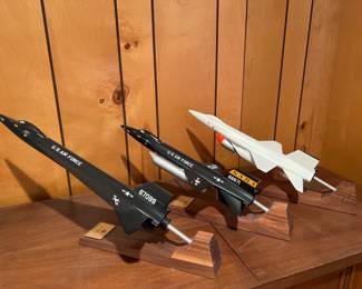 NASA and USAF X-15 Fighter Jets - North American Aviation, Inc. Models