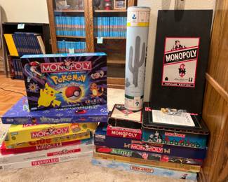Vintage & Modern Monopoly Games - Rare Russian Version