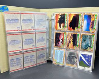1990s Collection of Desert Storm and Desert Shield Trading Cards