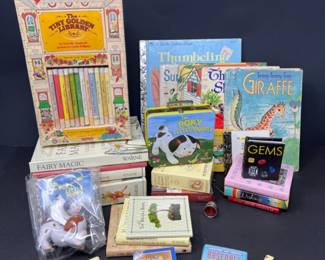 Miniature Book Collection - NIB 1980 Tiny Golden Library