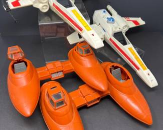Vintage Kenner Star Wars X-Wing Fighters & Twin Pods - For Parts