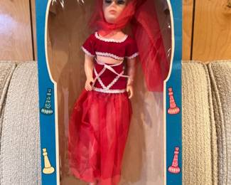 1966 Libby I Dream Of Jeannie - Barbara Eden Doll - Pink Shoes