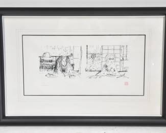 JOHN LENNON & YOKO ONO "DOUBLE FANTASY "SERIGRAPH 