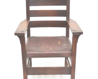 GUSTAV STICKLEY CHAIR 