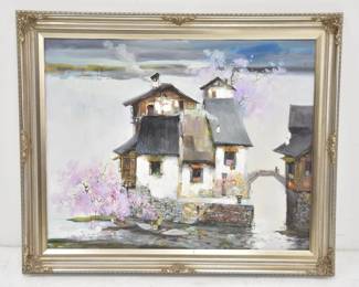 DUAN ZHENZHONG OIL ON CANVAS 