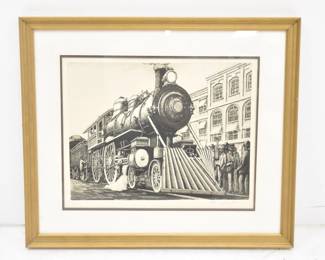 OTTO AUGUST KUHLER , "THE 999" DRY POINT ETCHING 