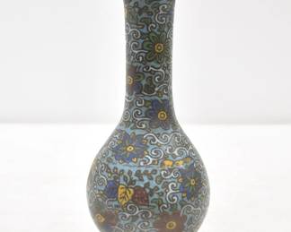 EARLY CHAMPLEVE VASE 