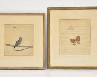 KEIKO MINAMI WOOD BLOCK PRINTS 