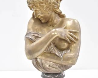 JAMES PRADIER BRONZE WOMAN '