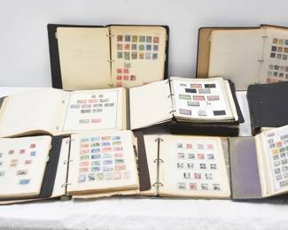 LARGE FOREIGN & DOMESTIC STAMP COLLECTION 