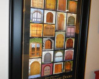 Napa Valley Winery Doors.  Pairs perfectly with meats, and fish, and salads