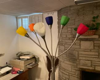 UNQUIE COLORFUL FLOOR LAMP