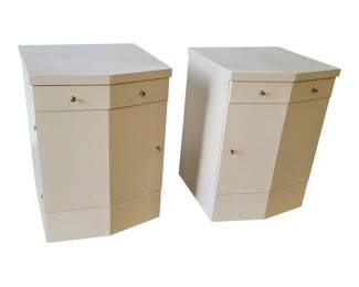 Paul Marra Pinnacle Nightstands Distressed Painted Finish