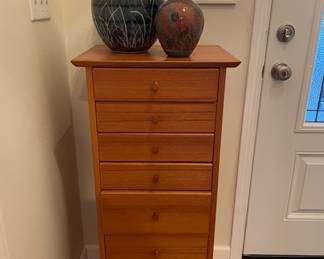 Teak Lingerie Tall Chest