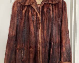 Du Boi Brown Mink Coat
