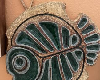 Wood Fish Trivet/Wall Hanging