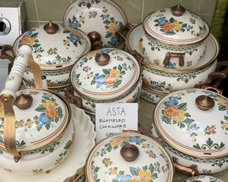 ASTA enameled coookware