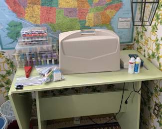 Ward’s Sewing Machine and Table