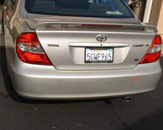 VIN # 4T1BA32K74U025526PRICE WILL BE DETERMINED AT 1ST DAY OF SALE. PLEASE DO NOT CALLFOR PRICE.