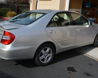 VIN # 4T1BA32K74U025526PRICE WILL BE DETERMINED AT 1ST DAY OF SALE. PLEASE DO NOT CALLFOR PRICE.