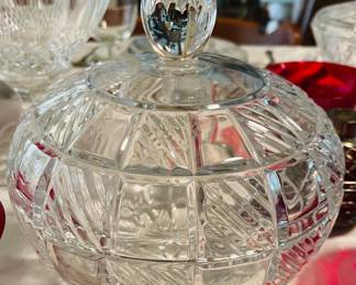 Heavy Crystal Candy Dish