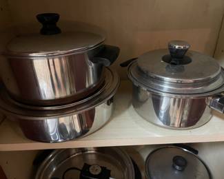 Vintage Ashcroft Stainless Steel Cookware 
