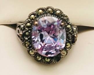 Sterling Silver Amethyst Ring