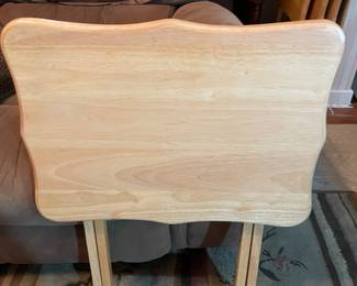 Set of (4) Sturdy TV Trays 