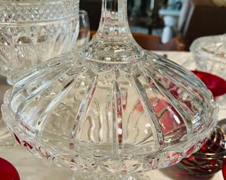 Godinger Olympia Crystal Candy Dish