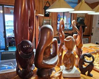 Local Art; Wood carvings