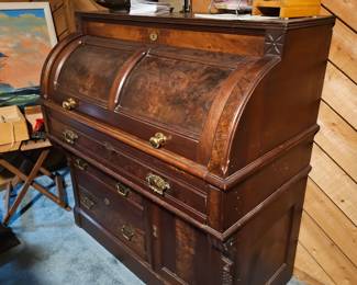 Antique Roll top desk