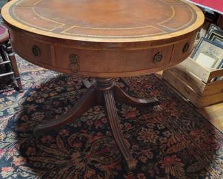 Vintage Coventry Manor Line Drum Table 