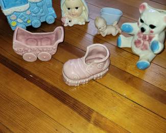 Vintage Baby Planters 