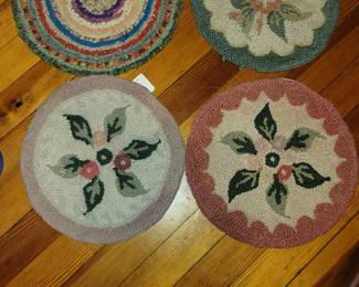 Vintage Handmade  Chair Pads 