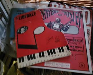 Large Box Full Of Sheet Music .Sold All Together  As Alot 